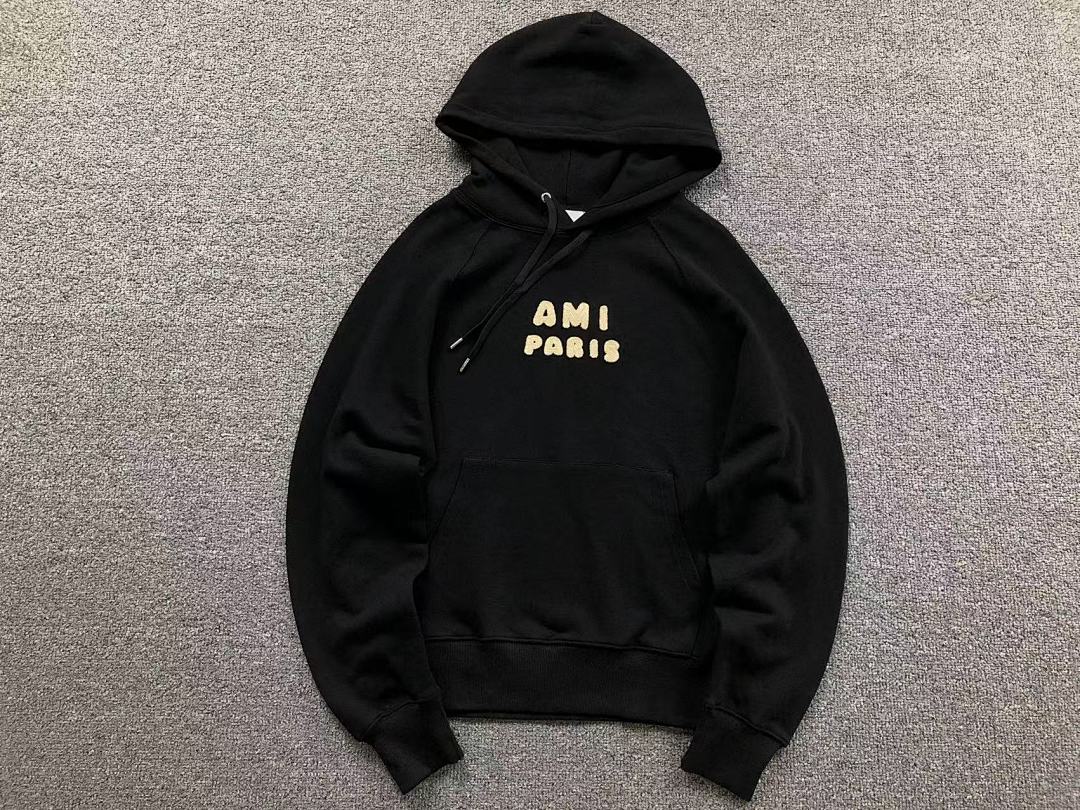 AMI 125 AMI HOODIE 57281388 (Im 170Cm 60Kg I Wear Size M In The Phot) - Image 16