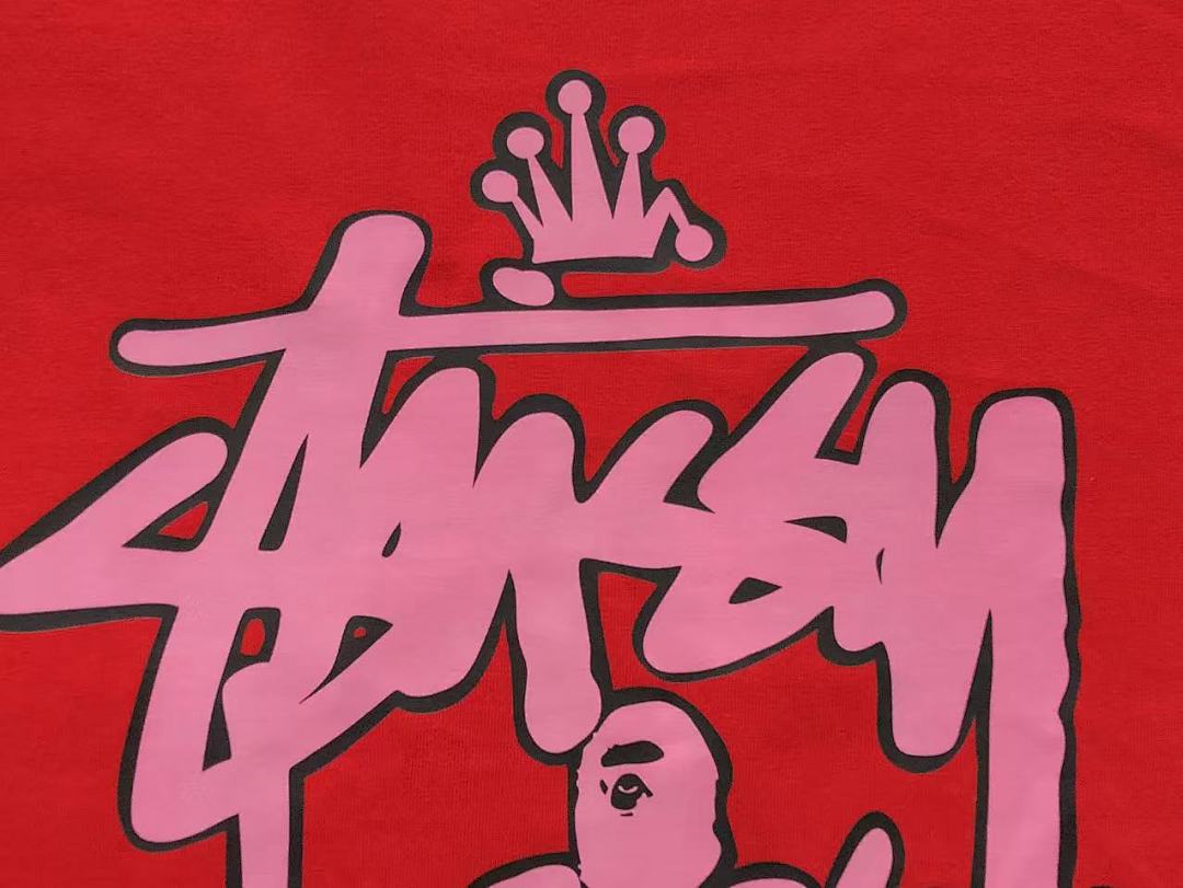 Bape 78 BAPE STUSSY T-SHIRT - Image 13