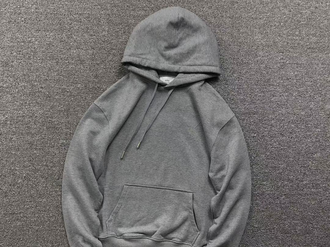 AMI 158 AMI HOODIE 3201081417 (Im 170Cm 60Kg I Wear Size S In The Phot) - Image 10
