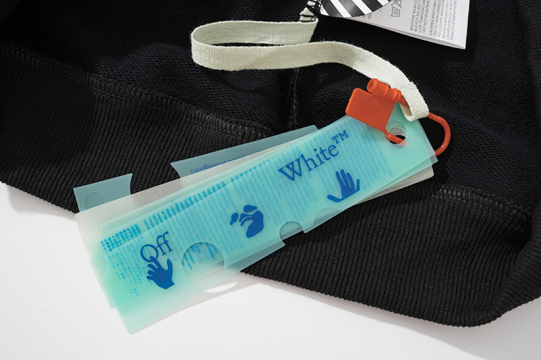 Off-White 129 OFF-WHITE (WHITE HOODIE) - Image 14