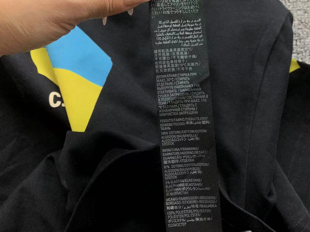 Balenciaga 125 B⭐L⭐⭐⭐IA⭐A T-SHIRT 42042407163 (Im 170Cm 60Kg I Wear Size XS In The Phot) - Image 25