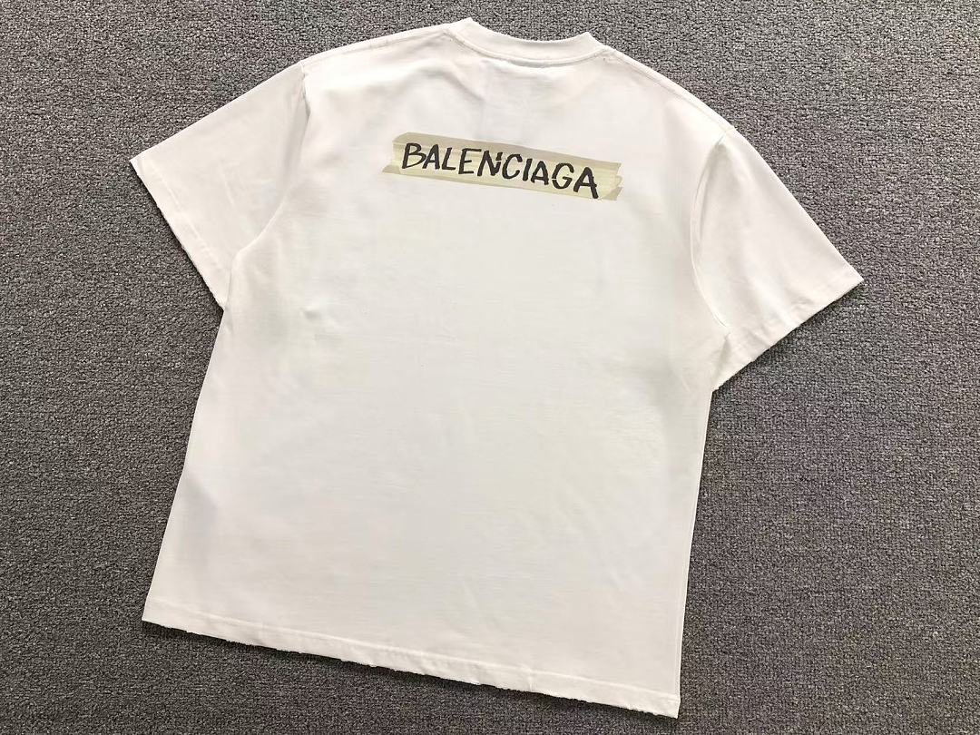 Balenciaga 115 B⭐L⭐⭐⭐IA⭐A T-SHIRT 42042203156 (Im 170Cm 60Kg I Wear Size 1 In The Phot) - Image 10