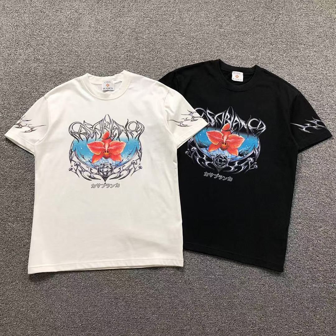 Casablanca 85 CASABLANCA T-SHIRT 1108270332 (Im 170Cm 60Kg I Wear Size 44 In The Phot)