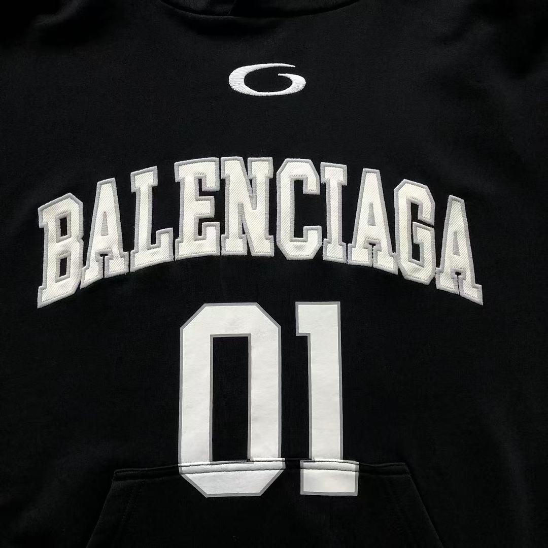 Balenciaga 245 B⭐L⭐⭐⭐IA⭐A HOODIE 3206174021 (Im 170Cm 60Kg I Wear Size S In The Phot) - Image 16