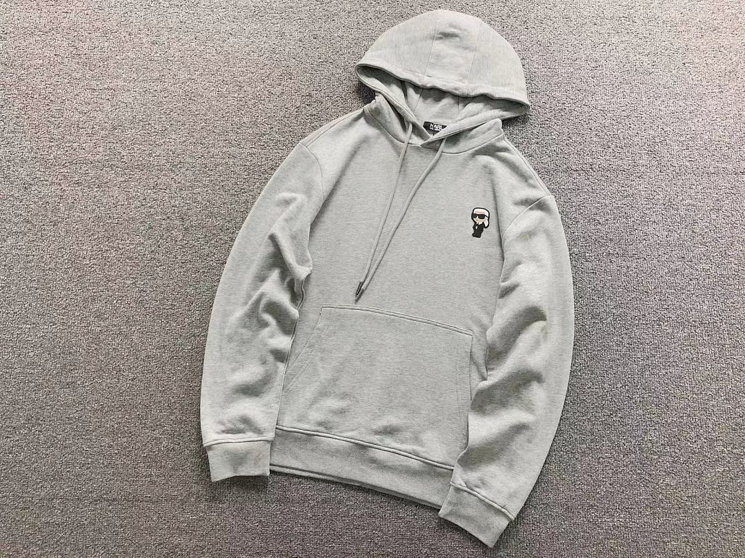 Unbranded 185 KARL LAGERFELD HOODIE 2206180801 (Im 170Cm 60Kg I Wear Size XL In The Phot) - Image 10