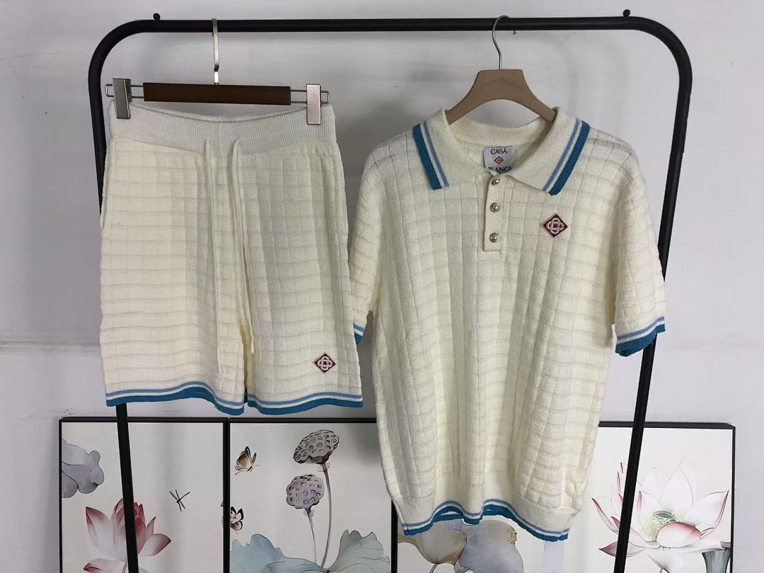 Casablanca 368 CASABLANCA POLO SHORTS SWEATER 581829127 (Im 170Cm 60Kg I Wear Size M In The Phot) - Image 28