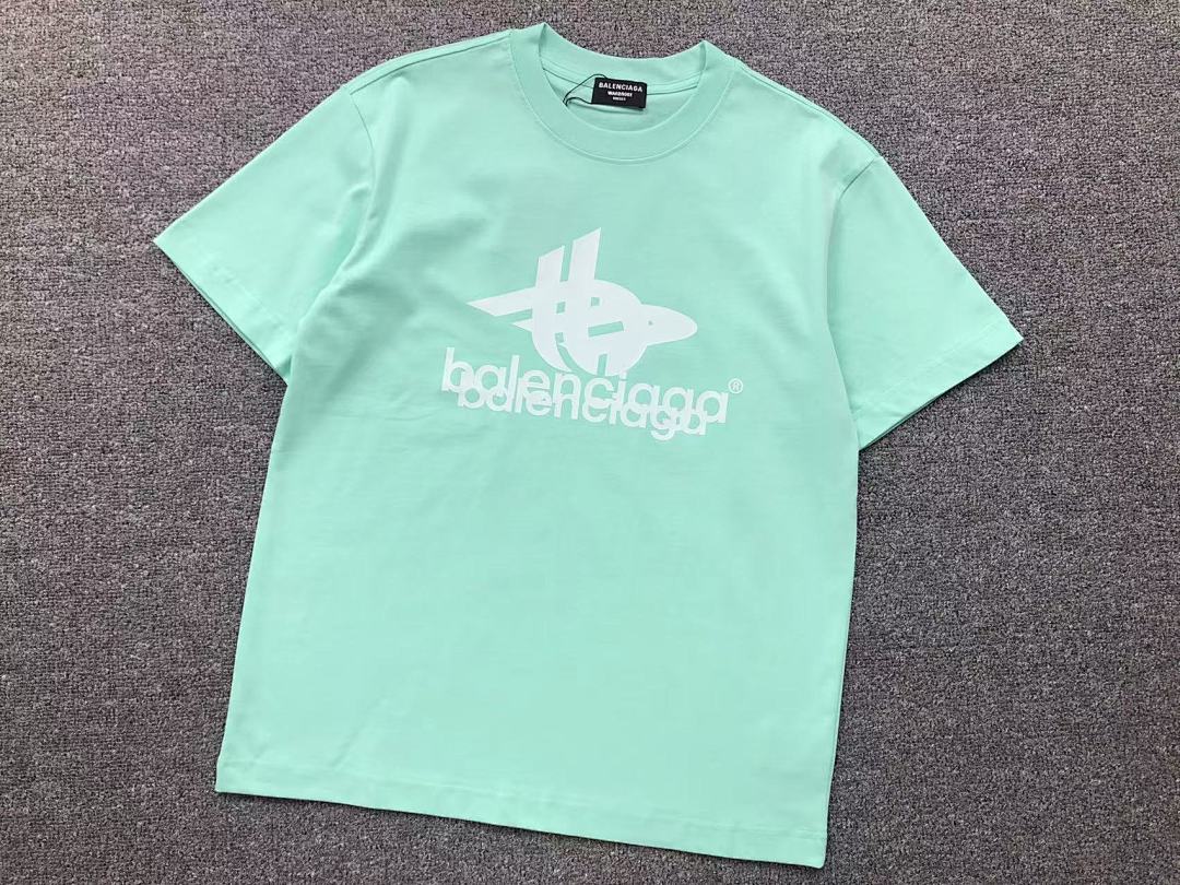 Balenciaga 108 B⭐L⭐⭐⭐IA⭐A T-SHIRT 411131221 (Im 170Cm 57Kg I Wear Size M In The Phot) - Image 7