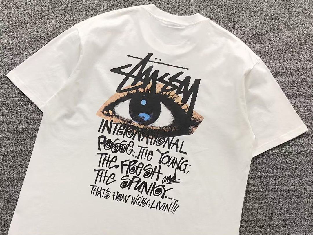 Stussy 85 STUSSY T-SHIRT 3104090131 (Im 170Cm 60Kg I Wear Size XL In The Phot) - Image 8