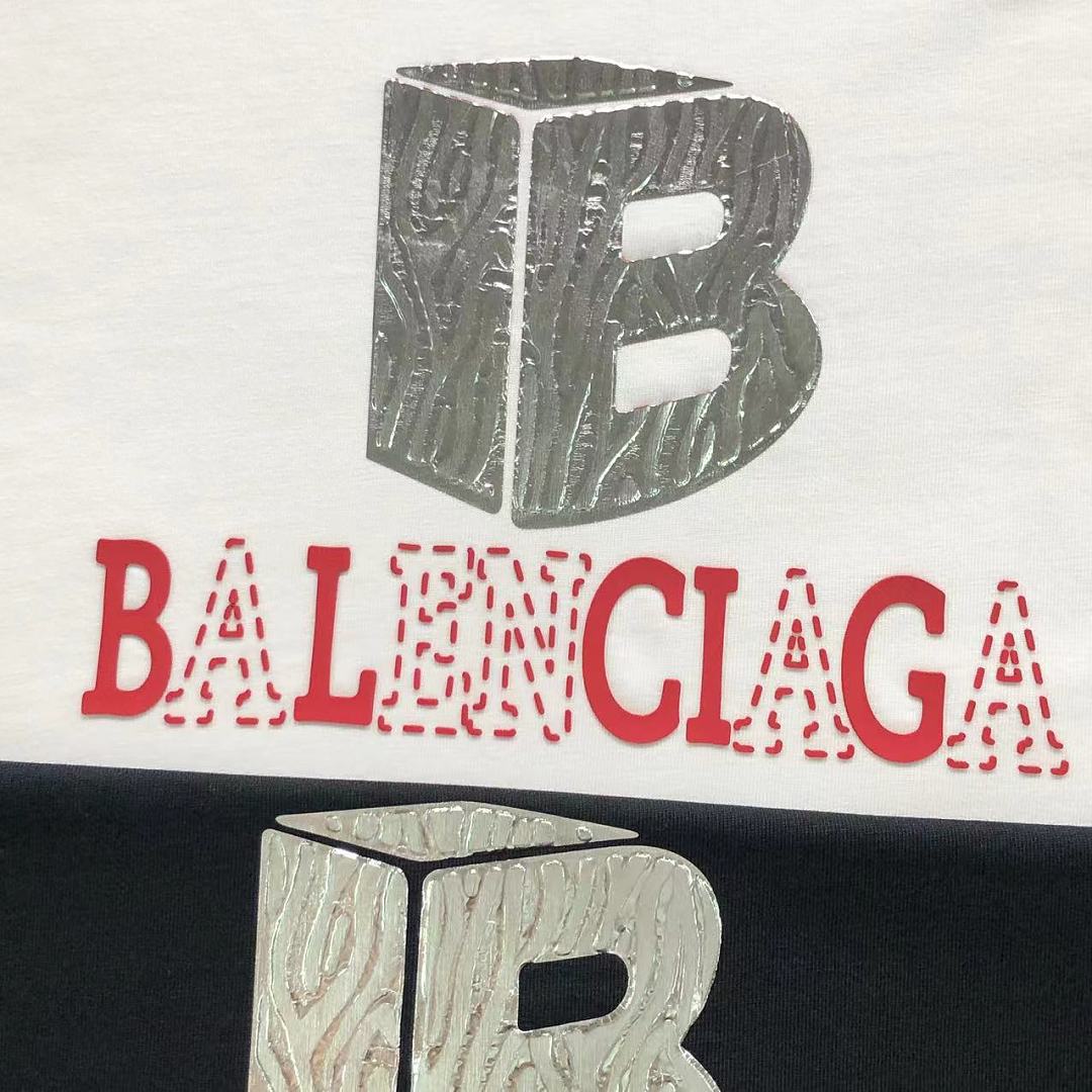 Balenciaga 118 B⭐L⭐⭐⭐IA⭐A T-SHIRT 52418122147 (Im 170Cm 60Kg I Wear Size L In The Phot) - Image 13