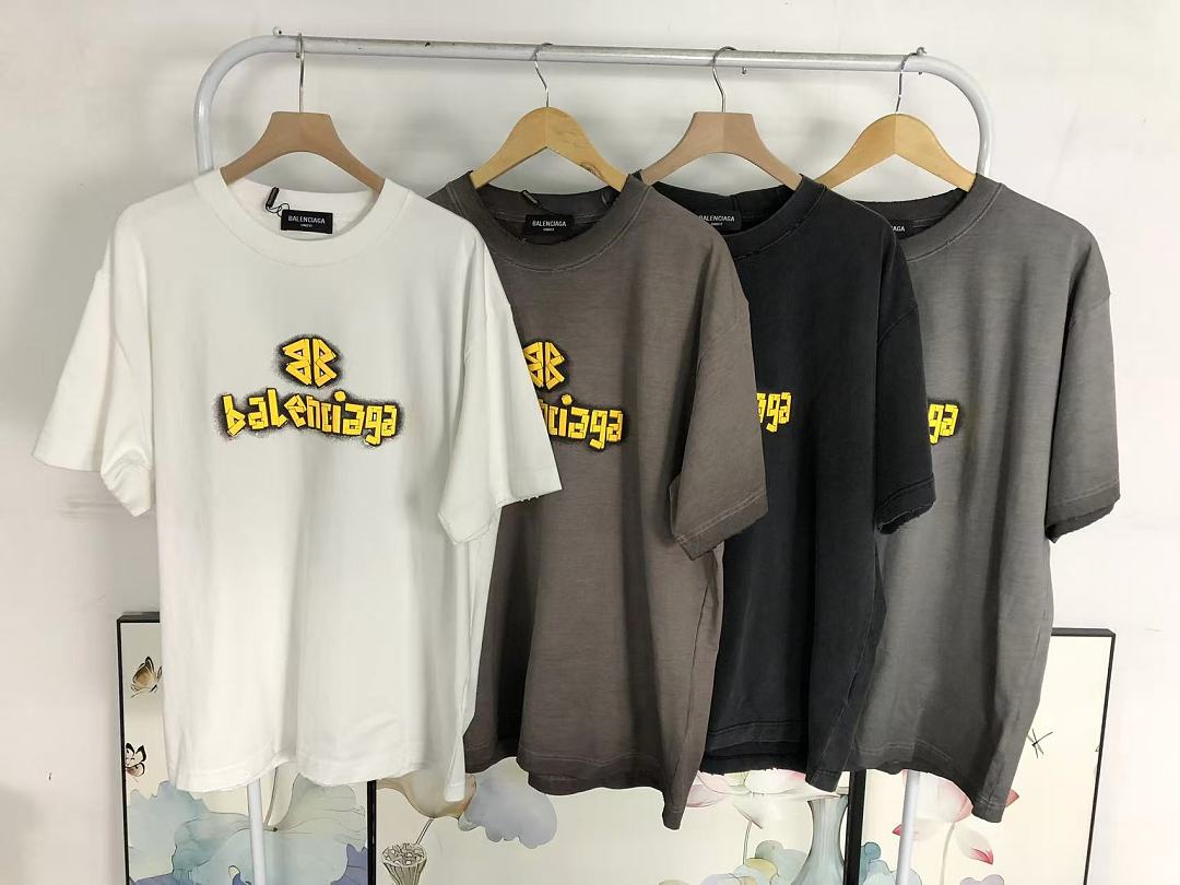 Balenciaga 129 B⭐L⭐⭐⭐IA⭐A T-SHIRT 42061609133 (Im 170Cm 60Kg I Wear Size 2XL In The Phot) - Image 27