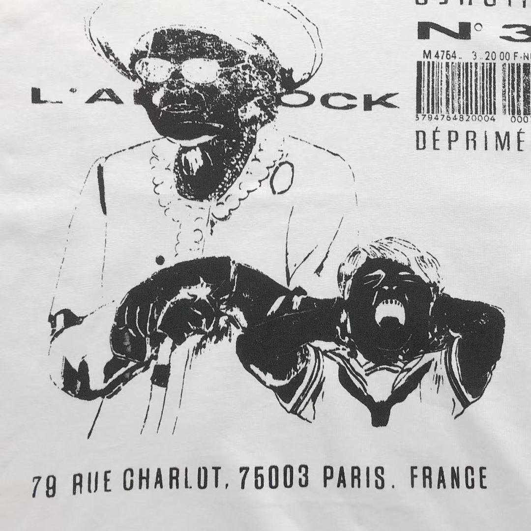 Chanel 88 ENFANTS RICHES DEPRIMES T-SHIRT 5232109162 (Im 170Cm 60Kg I Wear Size M In The Phot) - Image 10