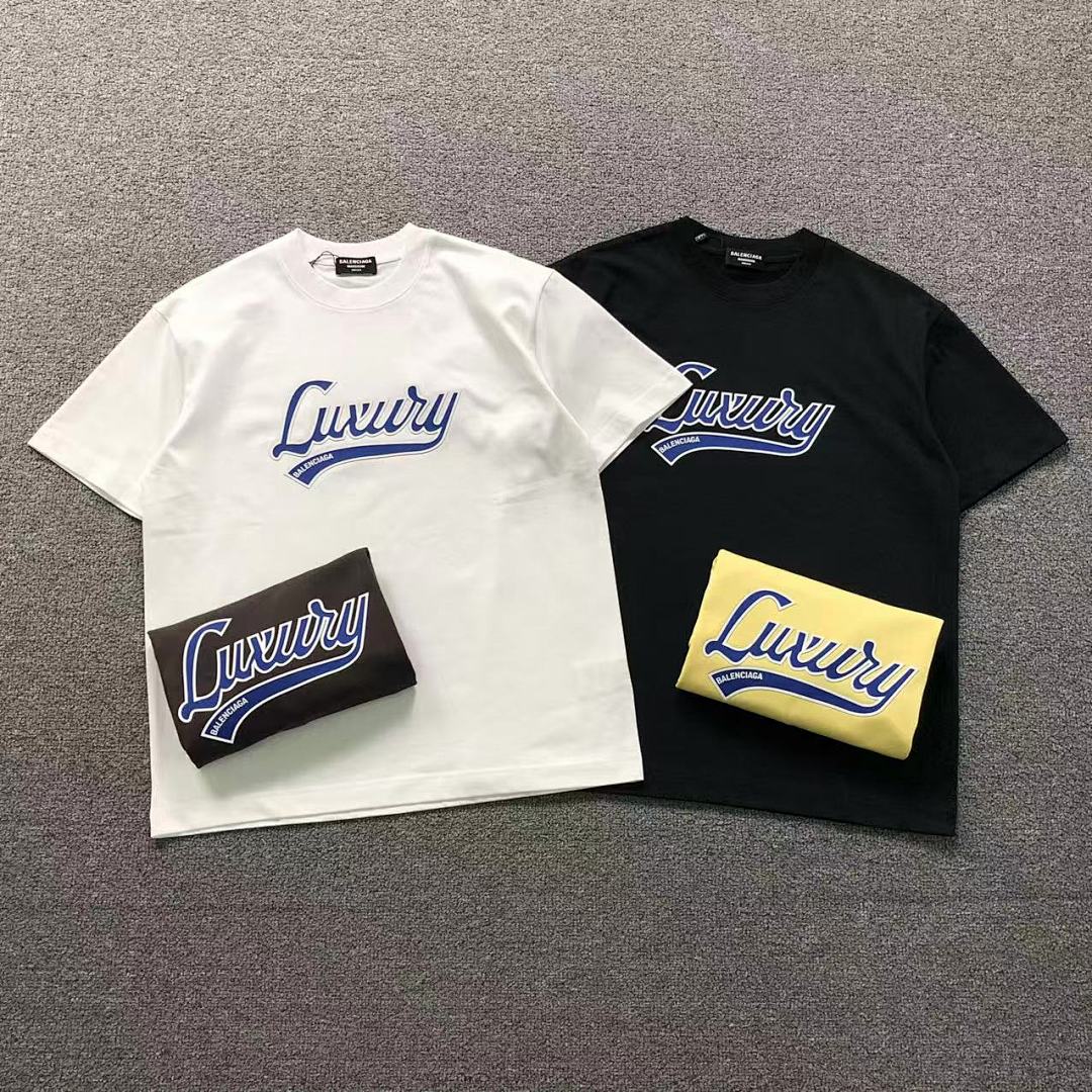 Balenciaga 115 B⭐L⭐⭐⭐IA⭐A T-SHIRT 3203240921 (Im 170Cm 60Kg I Wear Size M In The Phot)