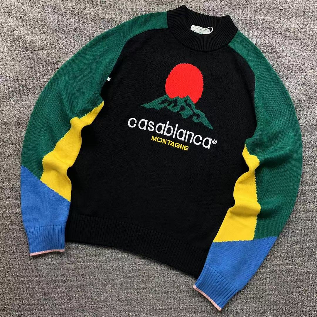 Casablanca 258 CASABLANCA SWEATER 3109160721 (Im 170Cm 60Kg I Wear Size L In The Phot)
