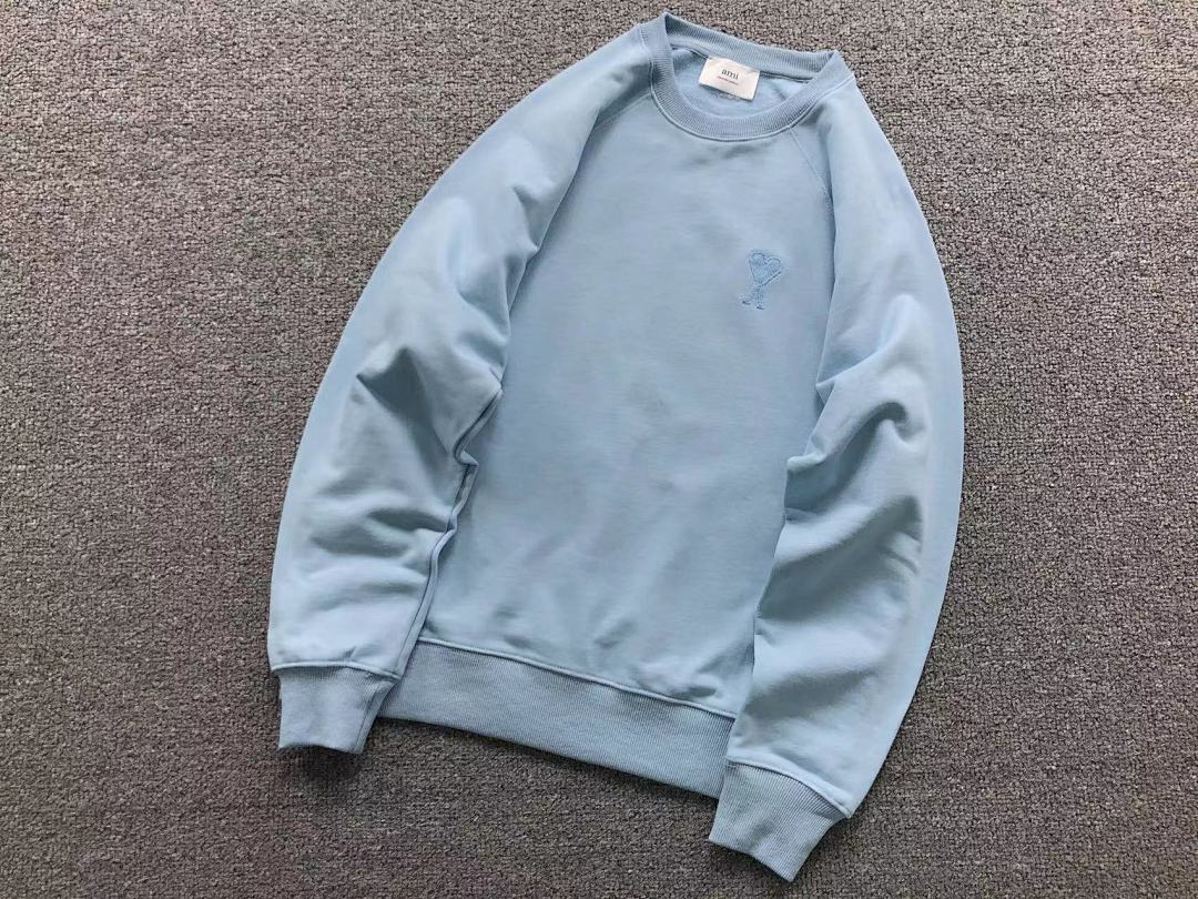 AMI 125 AMI HOODIE 3201080817 (Im 170Cm 60Kg I Wear Size S In The Phot) - Image 13