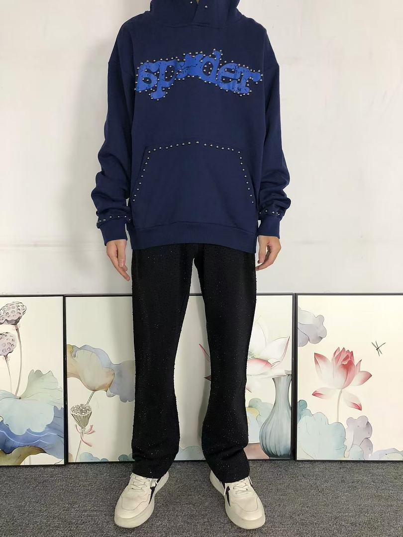 Sp5der 185 SP5DER HOODIE 22081302125 (Im 170Cm 60Kg I Wear Size M In The Phot) - Image 3