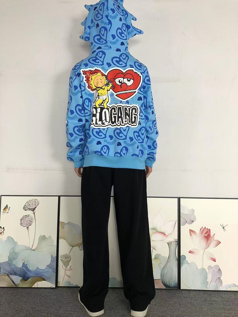 Unbranded 308 FASHION HOODIE 4208151272 (Im 170Cm 60Kg I Wear Size M In The Phot) - Image 4