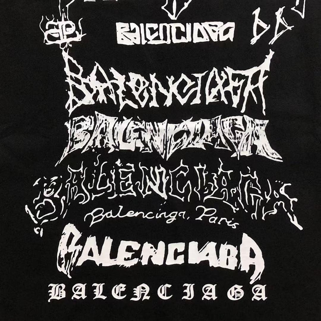 Balenciaga 125 B⭐L⭐⭐⭐IA⭐A T-SHIRT 42032801163 (Im 170Cm 60Kg I Wear Size XS In The Phot) - Image 18
