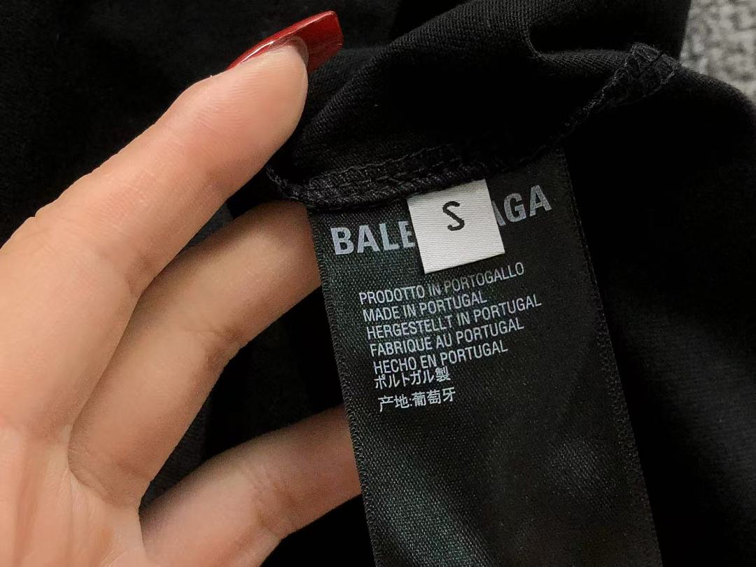 Balenciaga 129 B⭐L⭐⭐⭐IA⭐A T-SHIRT 3206171821 (Im 170Cm 60Kg I Wear Size S In The Phot) - Image 23