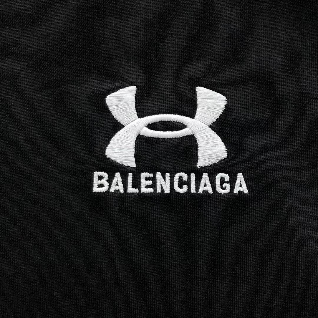 Balenciaga 125 B⭐L⭐⭐⭐IA⭐A T-SHIRT 42042403163 (Im 170Cm 60Kg I Wear Size 1 In The Phot) - Image 8