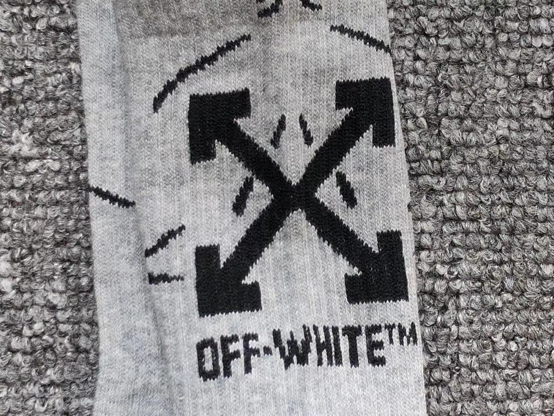 Off-White 69 OFF-WHITE (WHITE SOCKS) - Image 9
