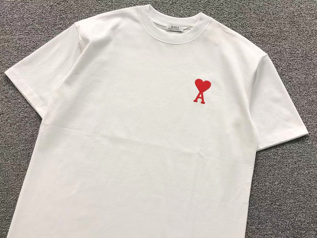 AMI 105 AMI T-SHIRT 22061003125 (Im 170Cm 60Kg I Wear Size M In The Phot) - Image 9