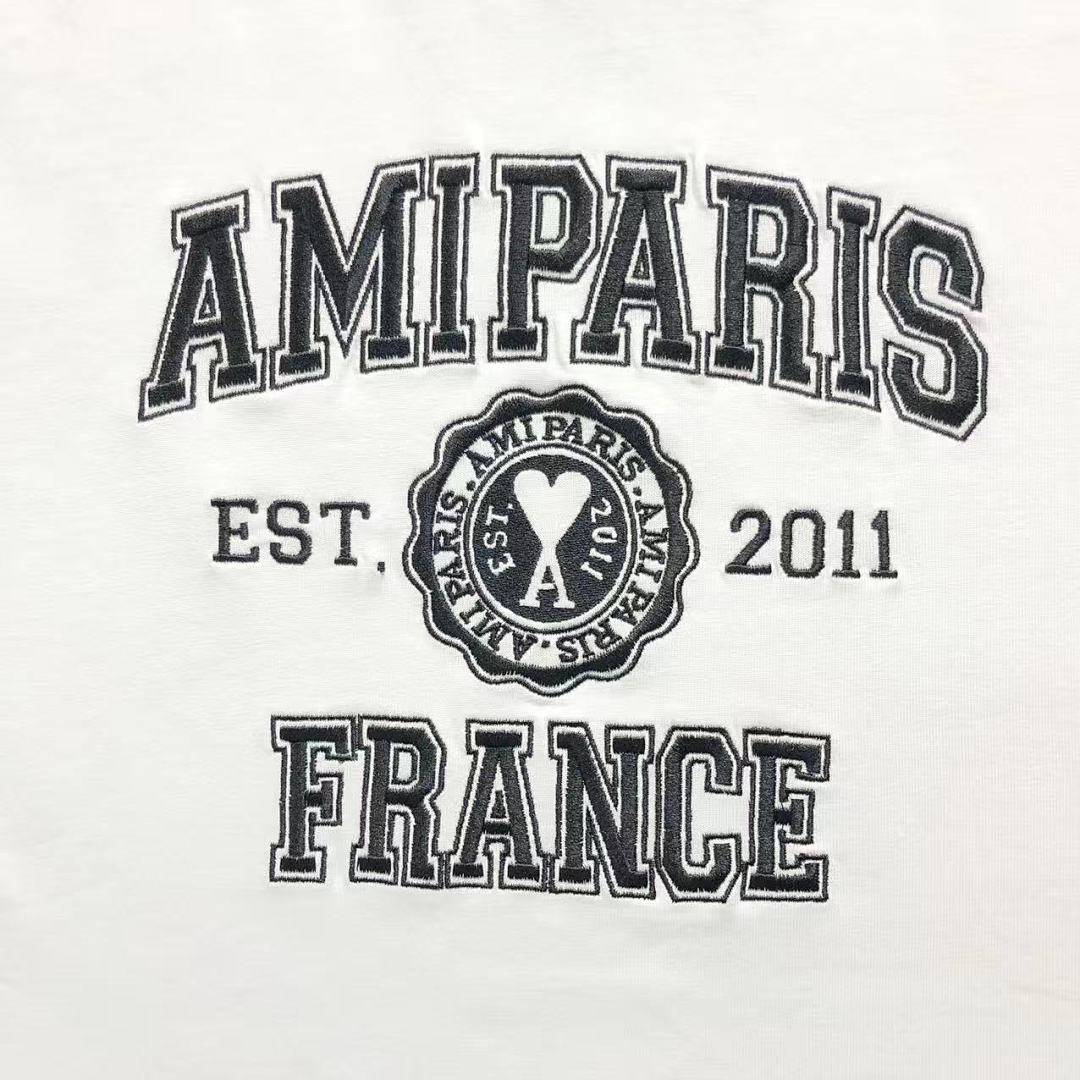 AMI 98 AMI T-SHIRT 21111819125 (Im 170Cm 60Kg I Wear Size S In The Phot) - Image 9