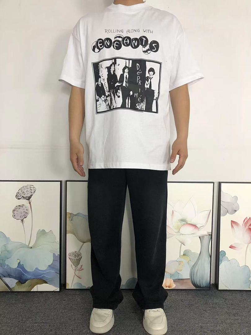 Chanel 85 ENFANTS RICHES DEPRIMES T-SHIRT 42012443162 (Im 170Cm 60Kg I Wear Size S In The Phot) - Image 3