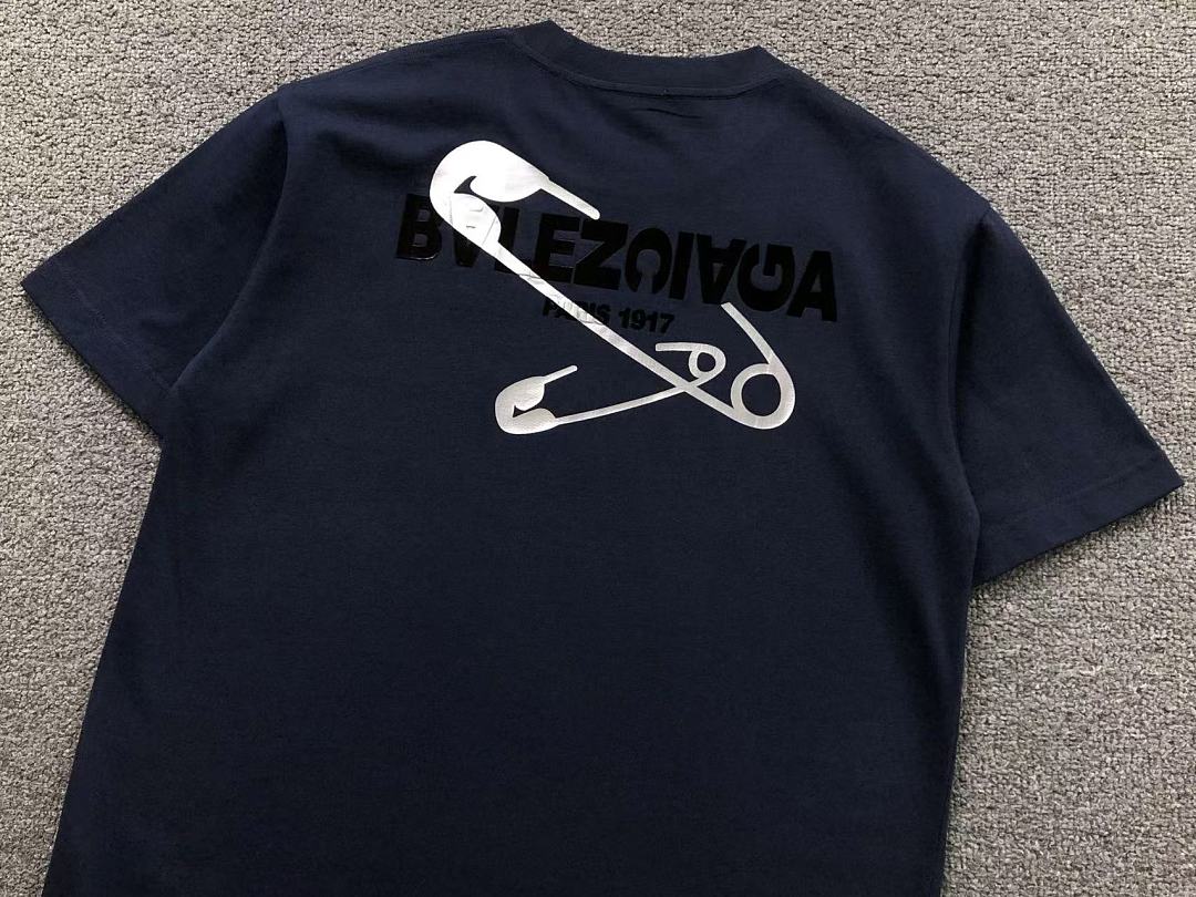 Balenciaga 125 B⭐L⭐⭐⭐IA⭐A T-SHIRT 3206172921 (Im 170Cm 60Kg I Wear Size L In The Phot) - Image 11