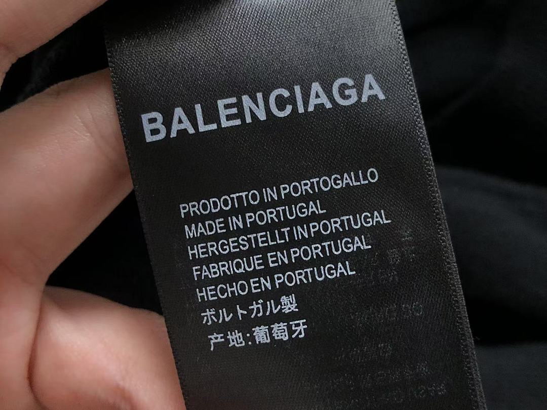Balenciaga 135 B⭐L⭐⭐⭐IA⭐A T-SHIRT 42030223156 (Im 172Cm 55Kg I Wear Size S In The Phot) - Image 23