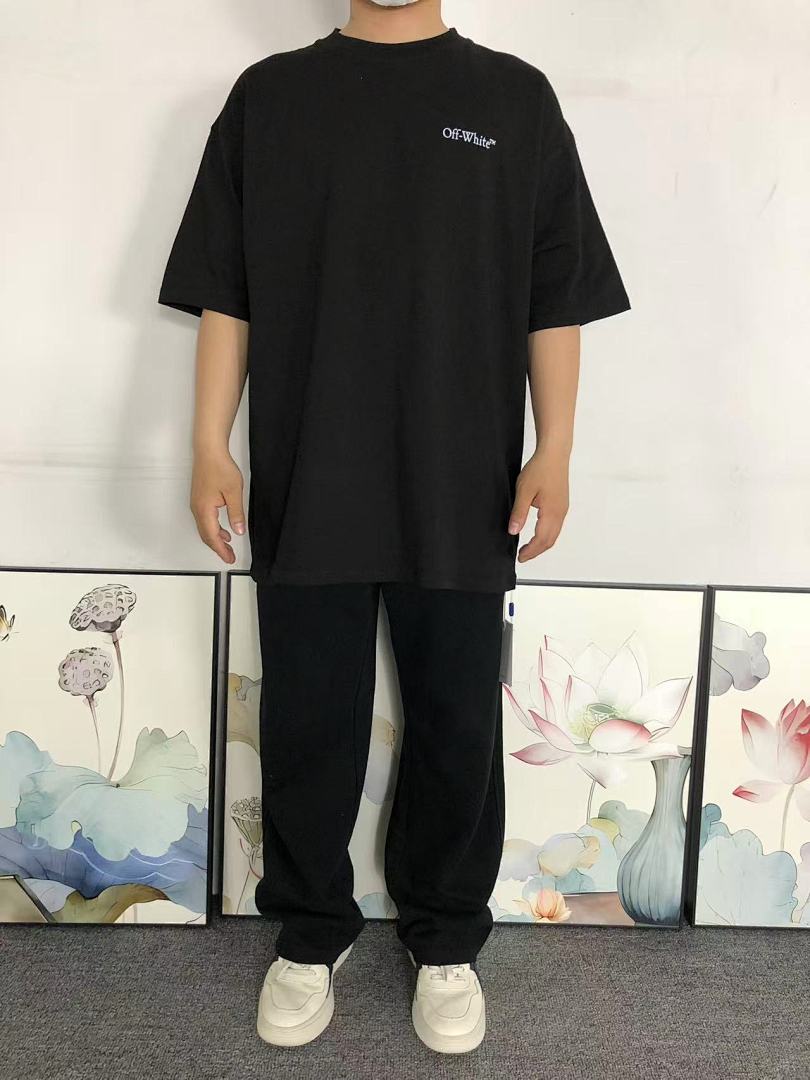 Off-White 98 OFF-WHITE T-SHIRT 523242719 (Im 170Cm 60Kg I Wear Size L In The Phot) - Image 3