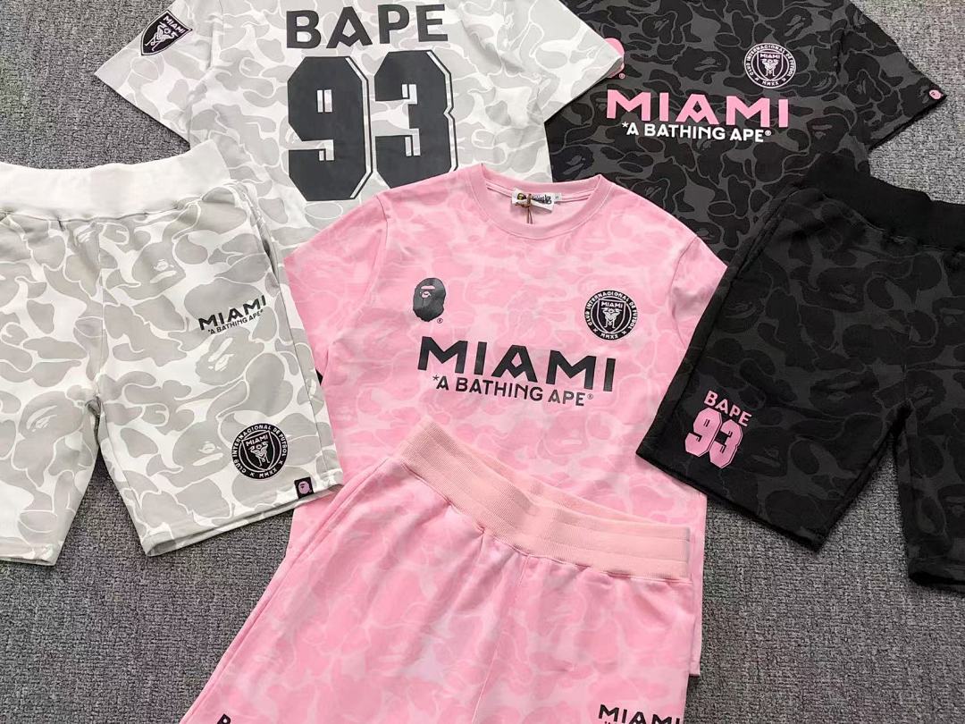 Bape SHORTS98 BAPE SHORTS T-SHIRT 111302442 (Im 170Cm 55Kg I Wear Size S In The Phot) - Image 8