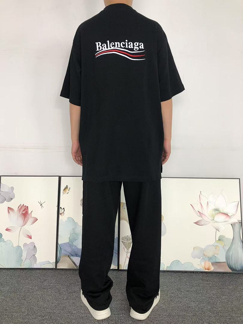 Balenciaga 158 B⭐L⭐⭐⭐IA⭐A POLO 3108081321 (Im 170Cm 60Kg I Wear Size S In The Phot) - Image 4