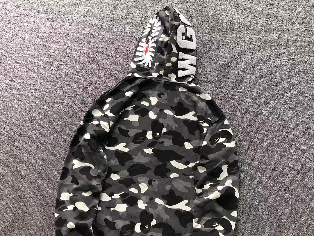 Bape 135 BAPE HOODIE 52070720158 (Im 170Cm 60Kg I Wear Size M In The Phot) - Image 19