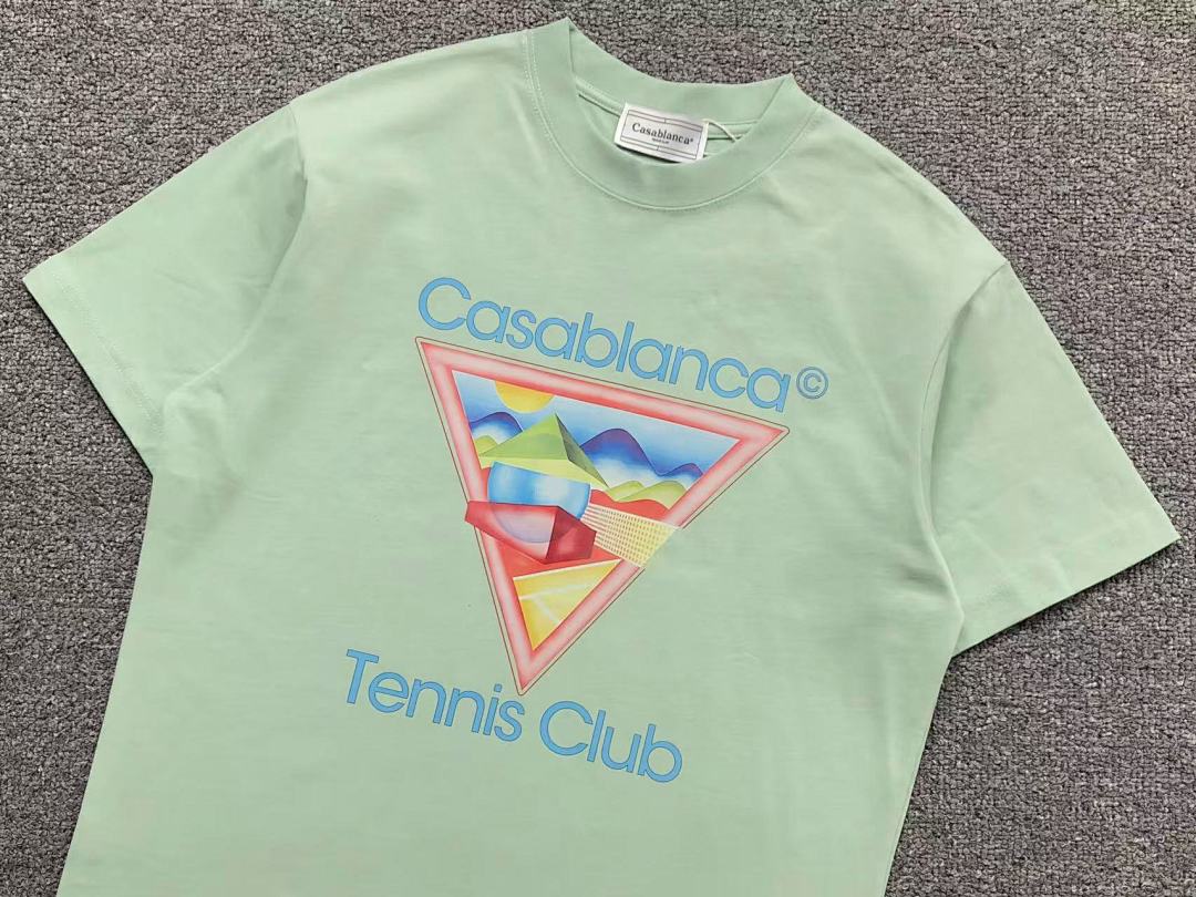 Casablanca 98 CASABLANCA T-SHIRT 41061911127 (Im 170Cm 60Kg I Wear Size S In The Phot) - Image 27