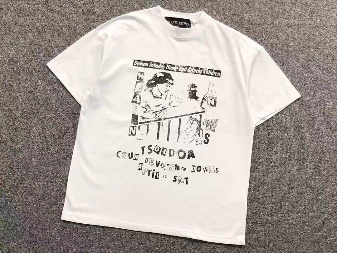 Chanel 85 ENFANTS RICHES DEPRIMES T-SHIRT 5232107162 (Im 170Cm 60Kg I Wear Size S In The Phot) - Image 6