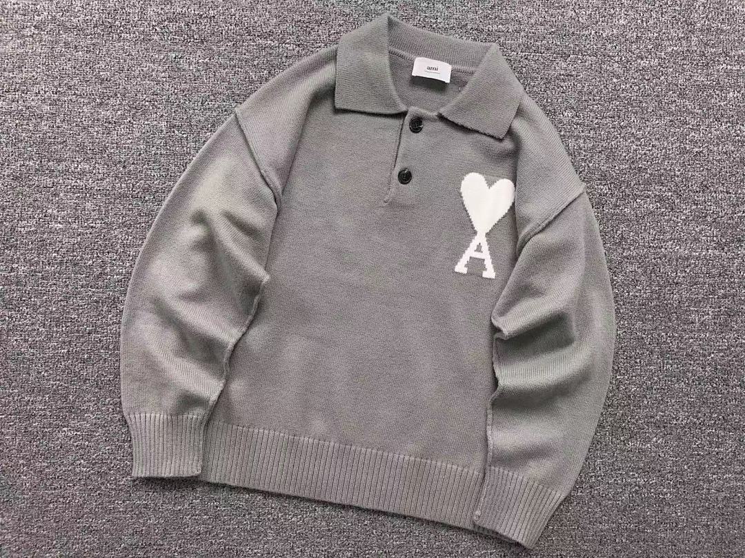 AMI 168 AMI SWEATER 211071021 (Im 170Cm 57Kg I Wear Size M In The Phot) - Image 8