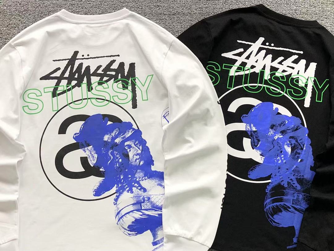 Stussy 135 STUSSY LONG SLEEVED 4107010977 (Im 170Cm 60Kg I Wear Size S In The Phot) - Image 7