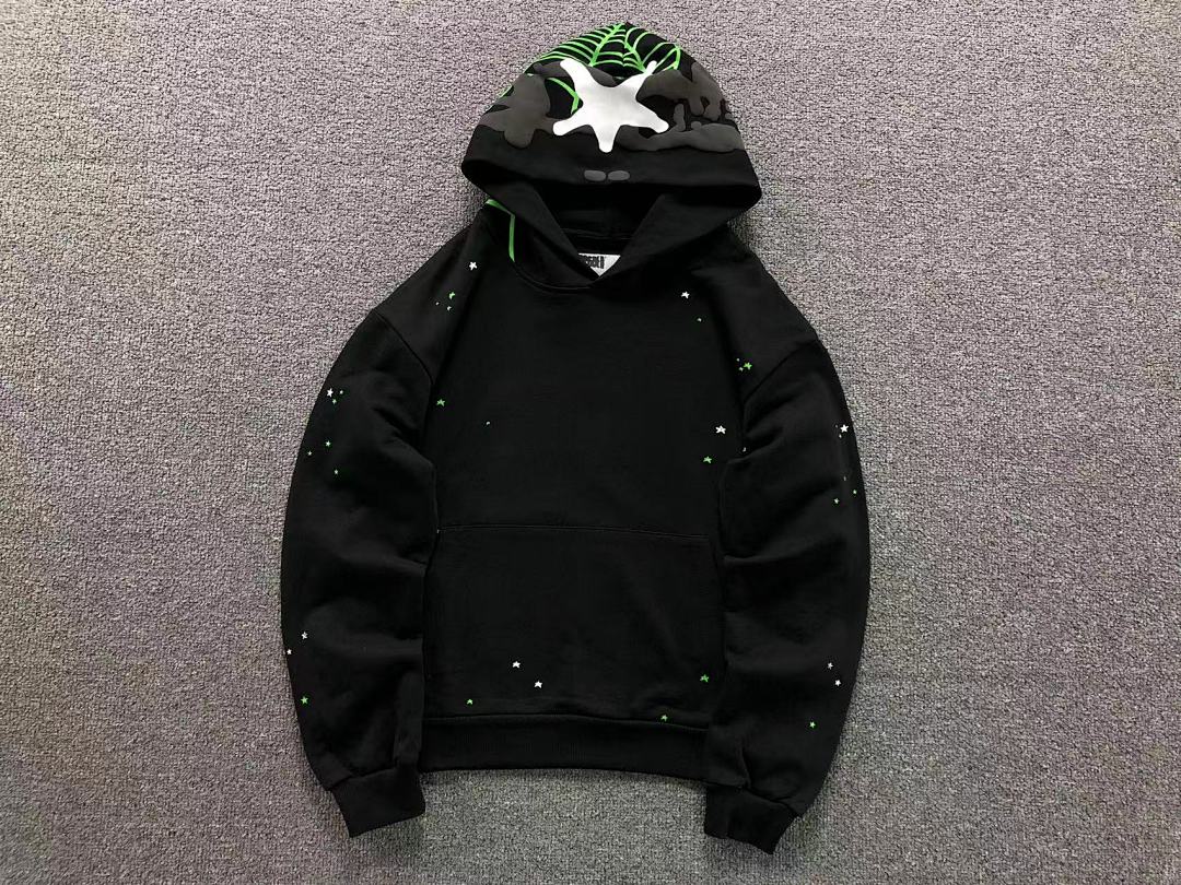 Sp5der TROUSERS 125 SP5DER HOODIE - Image 8