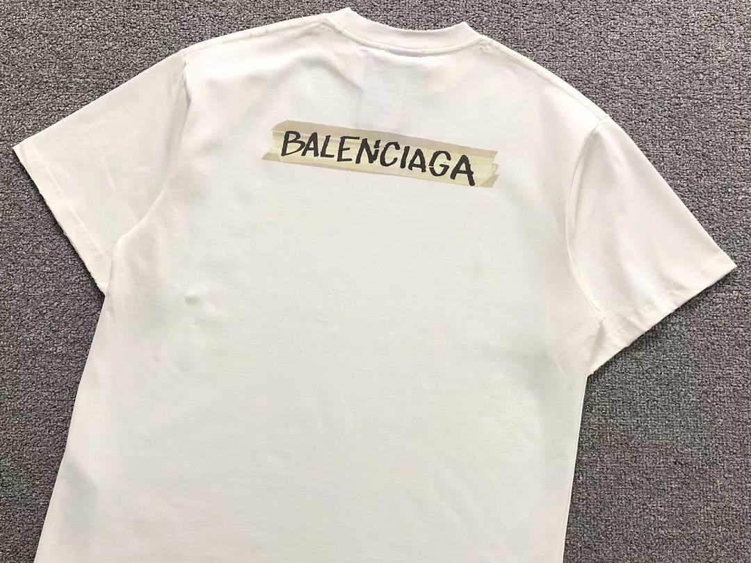 Balenciaga 115 B⭐L⭐⭐⭐IA⭐A T-SHIRT 42042203156 (Im 170Cm 60Kg I Wear Size 1 In The Phot) - Image 11