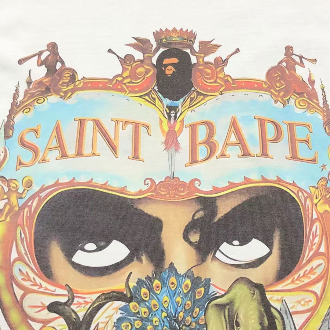 Bape 115 VINTAGE BAPE T-SHIRT 4050133317 (Im 170Cm 60Kg I Wear Size L In The Phot) - Image 9