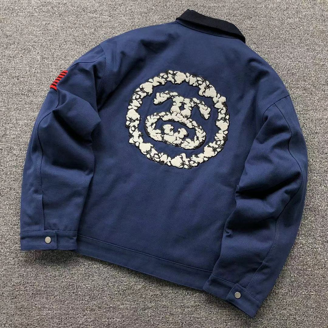 Denim Tears 368 STUSSY DENIM TEARS JACKET 3104101235 (Im 170Cm 60Kg I Wear Size S In The Phot)