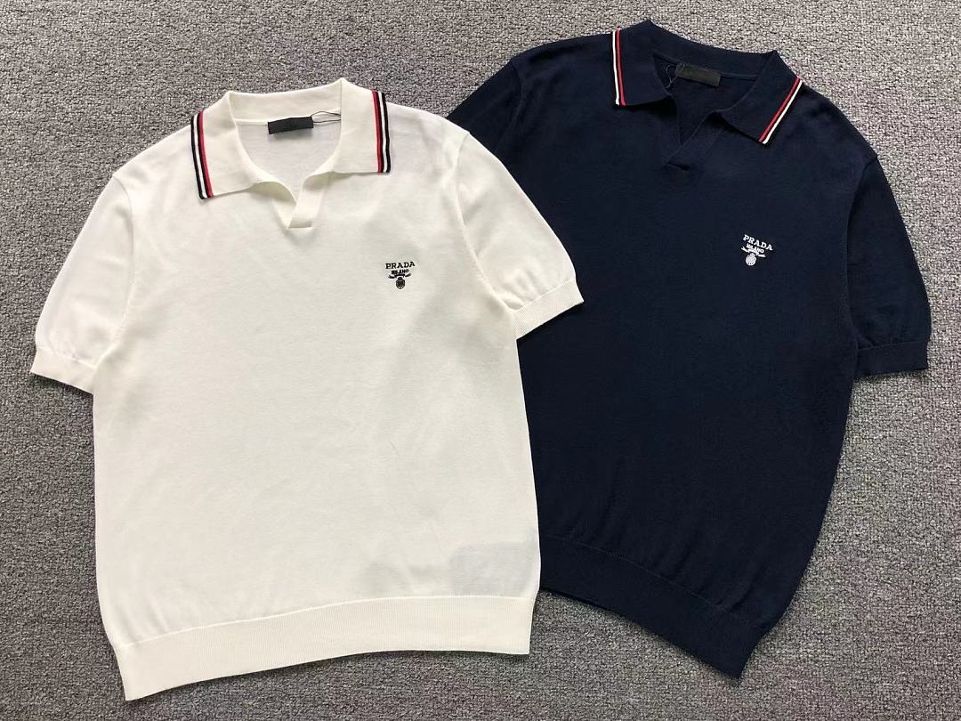 Prada 188 P⭐A⭐A POLO 3205210521 (Im 170Cm 60Kg I Wear Size L In The Phot) - Image 5
