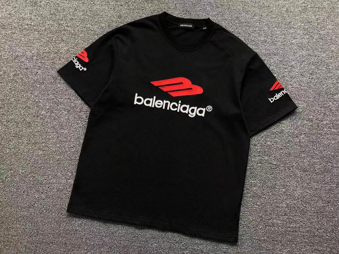 Balenciaga 115 B⭐L⭐⭐⭐IA⭐A T-SHIRT 5111415147 (Im 170Cm 60Kg I Wear Size M In The Phot) - Image 11
