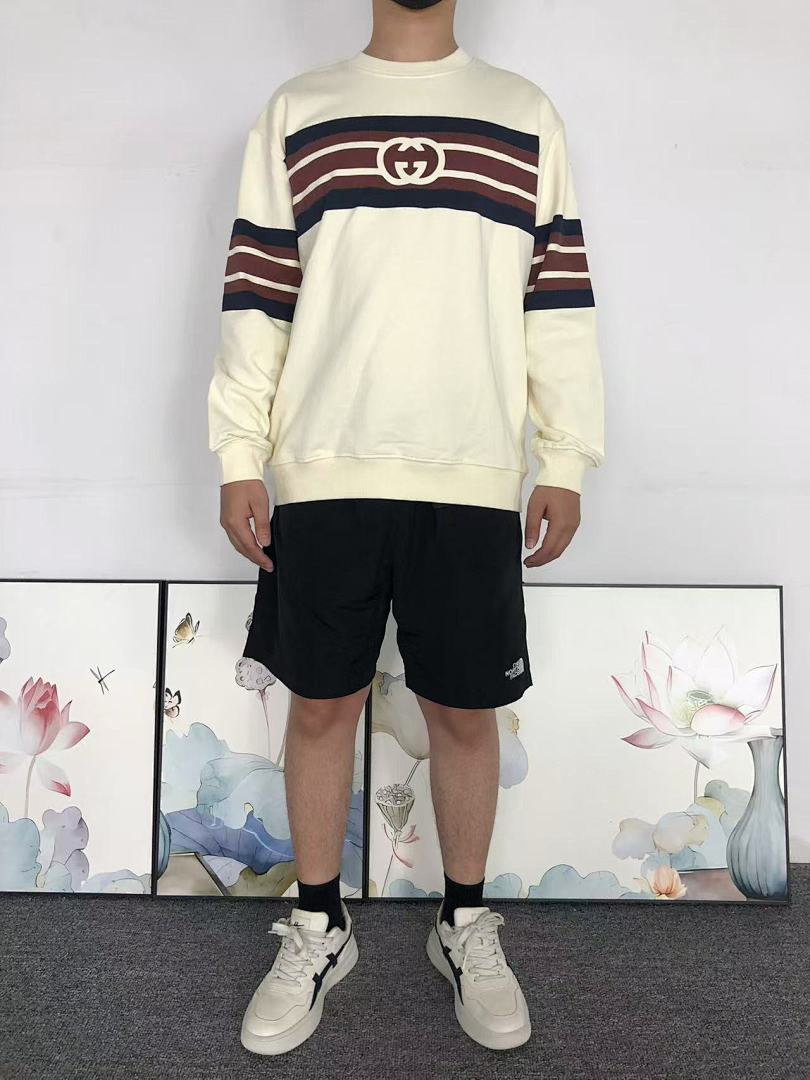 Gucci 115 G⭐C⭐I HOODIE 590112101 (Im 170Cm 60Kg I Wear Size S In The Phot) - Image 3