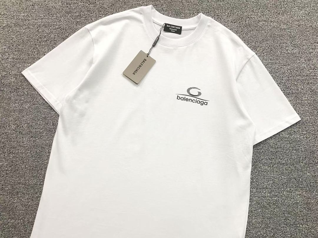 Balenciaga 128 B⭐L⭐⭐⭐IA⭐A T-SHIRT 3203054121 (Im 170Cm 60Kg I Wear Size M In The Phot) - Image 11
