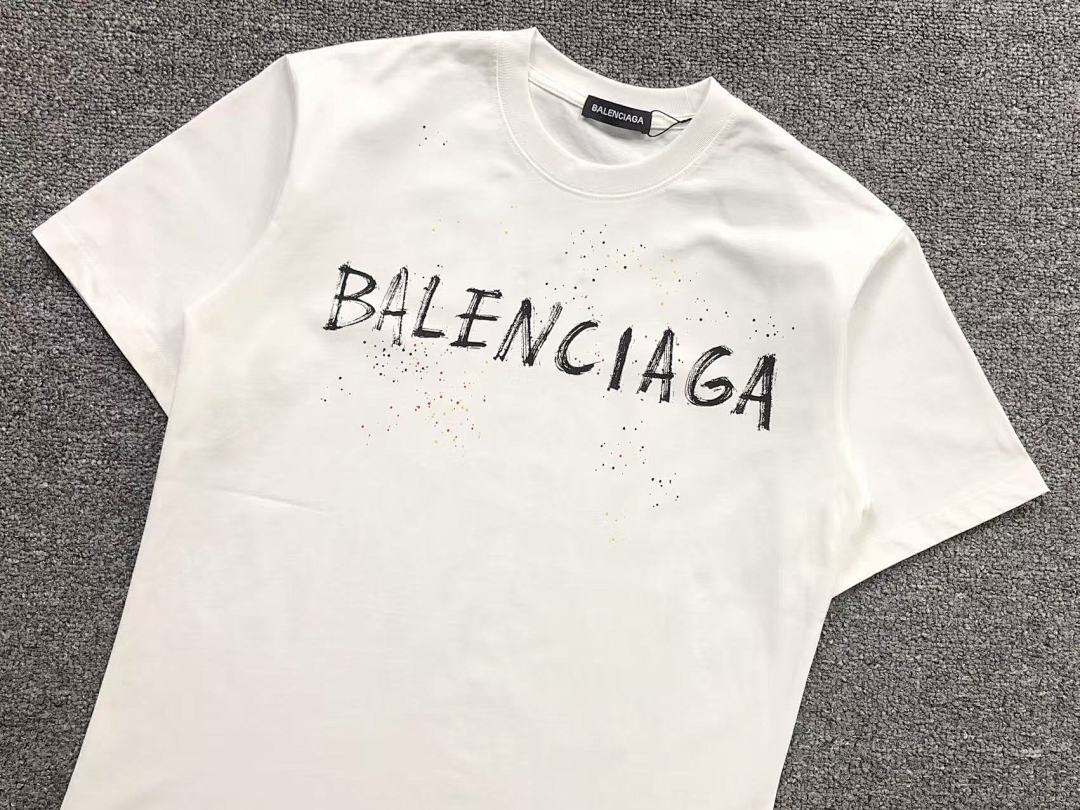Balenciaga 115 B⭐L⭐⭐⭐IA⭐A T-SHIRT 3103234820 (Im 170Cm 60Kg I Wear Size S In The Phot) - Image 17