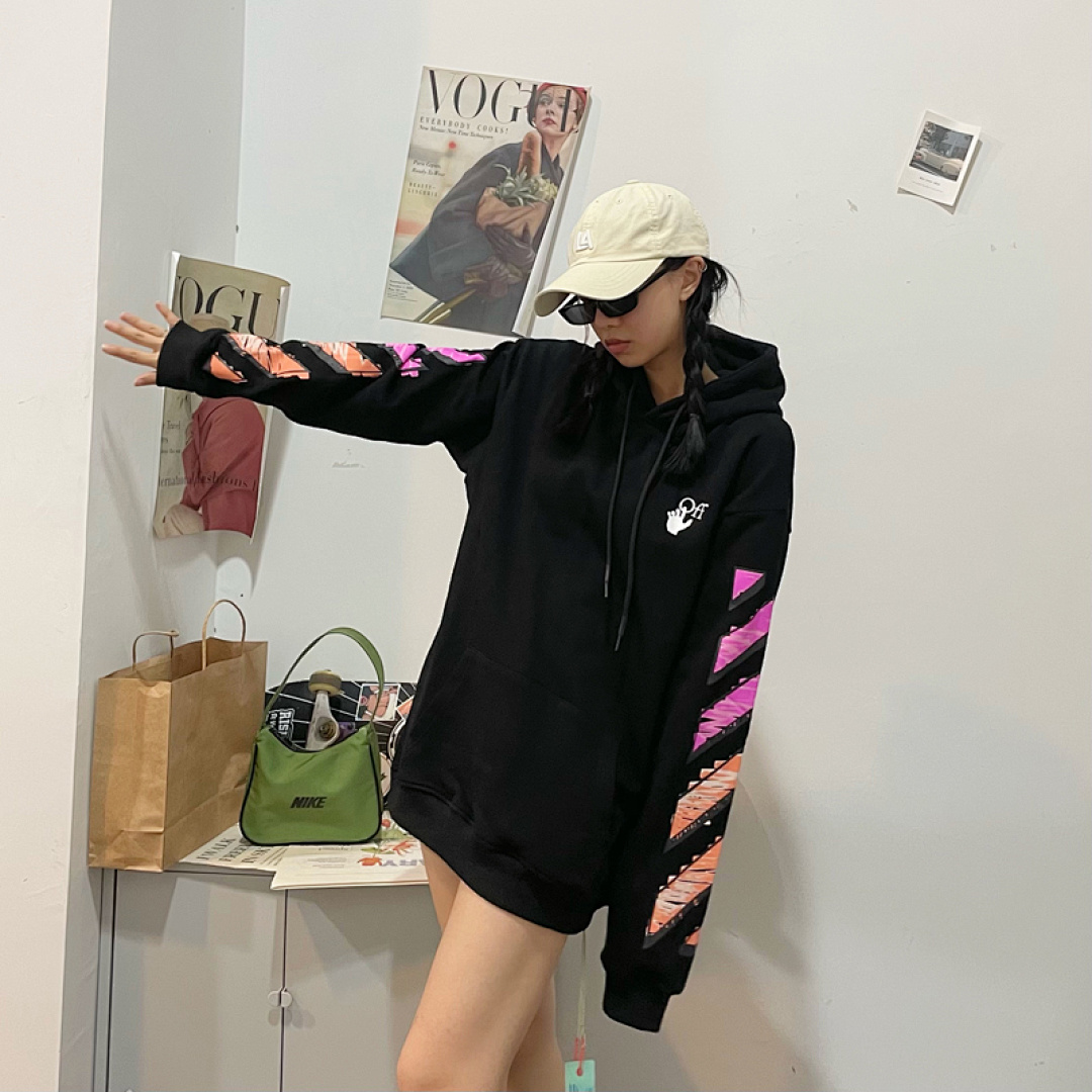 Off-White 116 OFF-WHITE (WHITE HOODIE) - Image 20