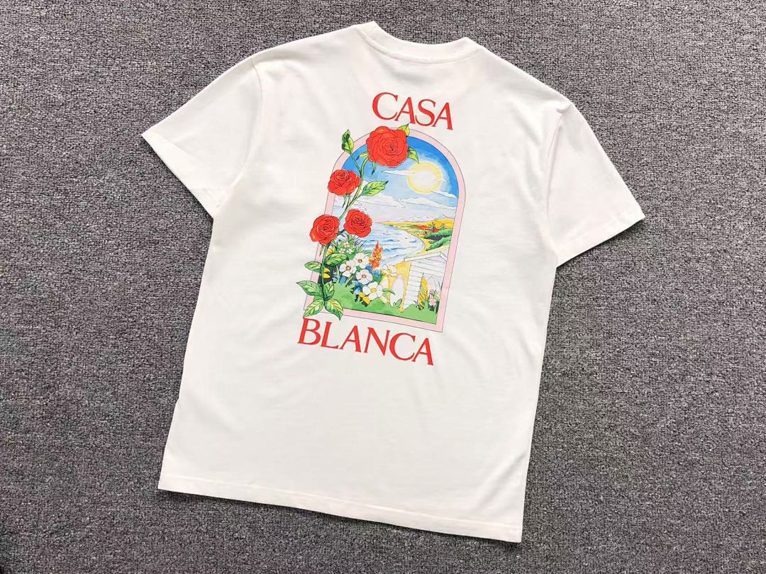 Casablanca 88 CASABLANCA T-SHIRT 3103080232 (Im 170Cm 55Kg I Wear Size M In The Phot) - Image 7
