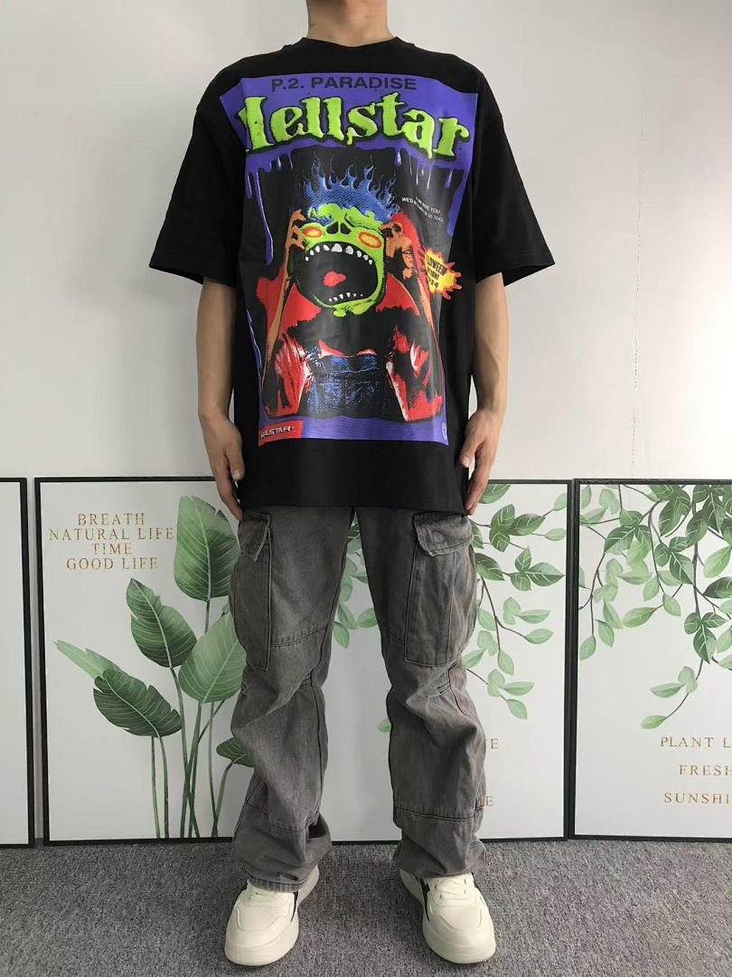 Hellstar 98 HELLSTAR T-SHIRT 212303017 (Im 170Cm 57Kg I Wear Size L In The Phot) - Image 3