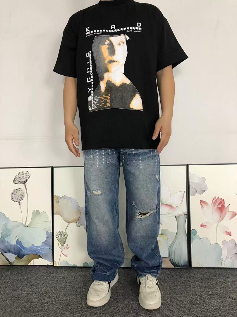 Chanel 88 ENFANTS RICHES DEPRIMES T-SHIRT 5211725162 (Im 170Cm 60Kg I Wear Size S In The Phot) - Image 3